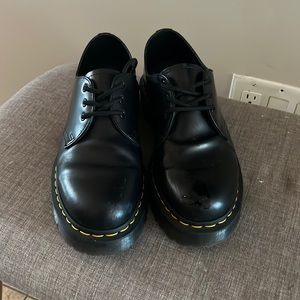 Platform Derby Style Dr Martens